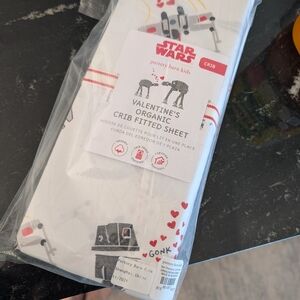 Star Wars Valentine's Crib Sheet